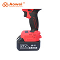 Lithium battery electric wrench charging impact wrench rack tool